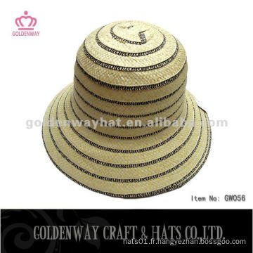 Fashion Short Brim Bucket Hat chapeaux en trousseau à la mode bon marché pour les femmes plage d&#39;été